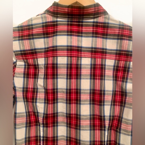 J.Crew Factory - Plaid cotton poplin shirt in signature fit- XS NWT - Picture 10 of 15